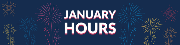 January Holiday Hours 