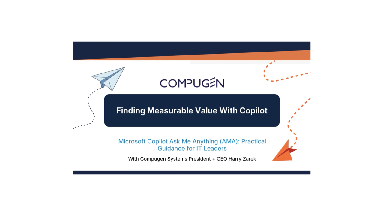 Microsoft Copilot AMA with Harry Zarek: Finding Measurable Value