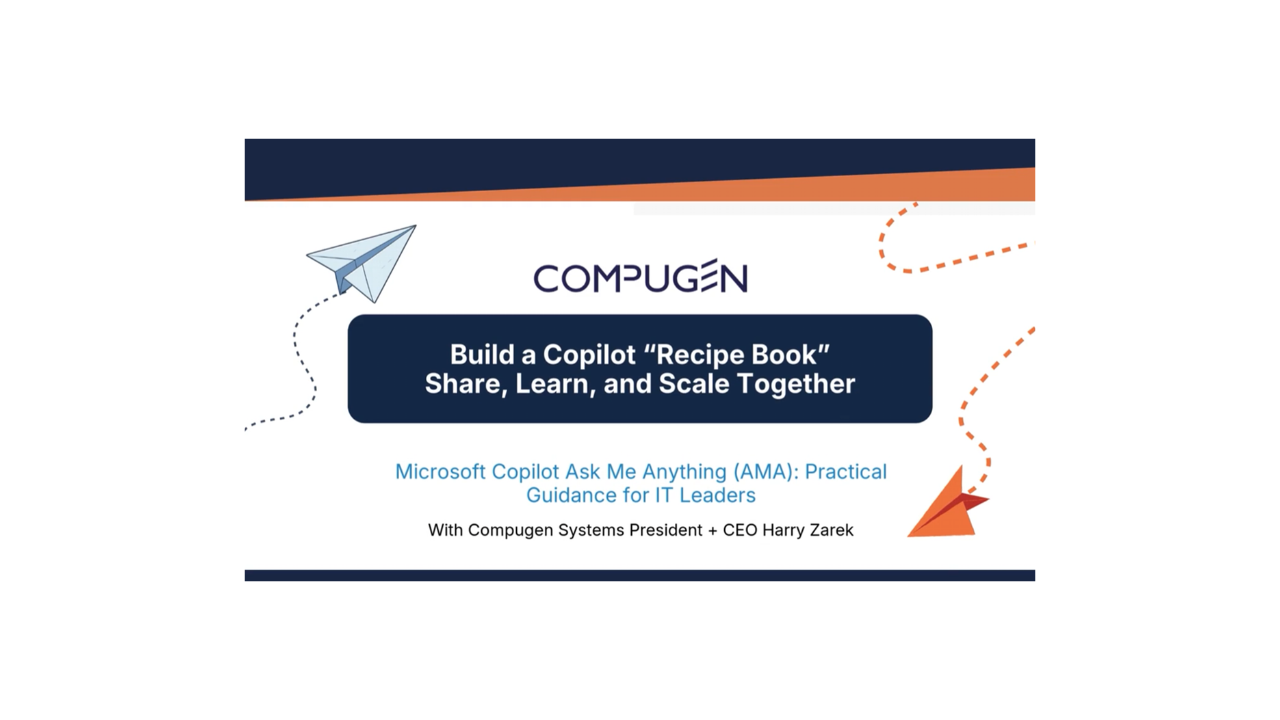 Microsoft Copilot AMA with Harry Zarek: Share, Learn + Scale Together